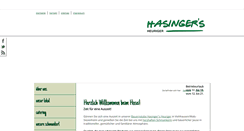 Desktop Screenshot of hasinger.at